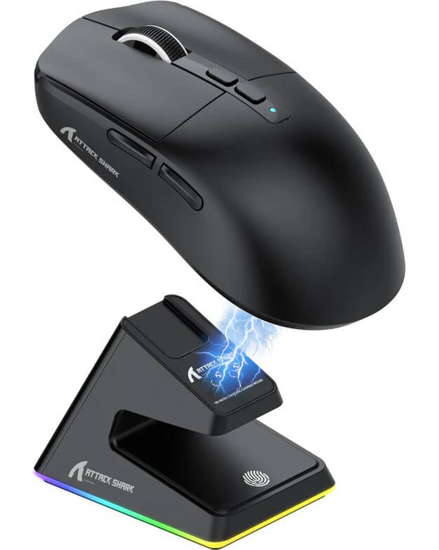 Ігрова миша Attack Shark X6 Gaming Mouse Black (AS-X6-BK)